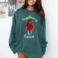 African American Baseball Mom Sagittarius Queen Zodiac Sign Comfort Colors Sweatshirt Chalky Mint African American Baseball Mom Sagittarius Queen Zodiac Sign Comfort Colors Sweatshirt Chalky Mint