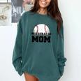 American Flag Patriotic Game Day Baseball Mom Comfort Colors Sweatshirt Chalky Mint American Flag Patriotic Game Day Baseball Mom Comfort Colors Sweatshirt Chalky Mint