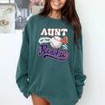 Aunt Rookie Of Year 1st Birthday Baseball Theme Matching Comfort Colors Sweatshirt Chalky Mint Aunt Rookie Of Year 1st Birthday Baseball Theme Matching Comfort Colors Sweatshirt Chalky Mint