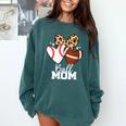 Ball Mom Football Baseball Mom Heart Comfort Colors Sweatshirt Chalky Mint Ball Mom Football Baseball Mom Heart Comfort Colors Sweatshirt Chalky Mint