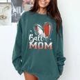 Ball Mom Football Baseball Mom Premium Comfort Colors Sweatshirt Chalky Mint Ball Mom Football Baseball Mom Premium Comfort Colors Sweatshirt Chalky Mint