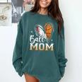Ball Mom Heart Basketball Baseball Mom Comfort Colors Sweatshirt Chalky Mint Ball Mom Heart Basketball Baseball Mom Comfort Colors Sweatshirt Chalky Mint
