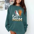 Ball Mom Heart Basketball Baseball Mom Premium Comfort Colors Sweatshirt Chalky Mint Ball Mom Heart Basketball Baseball Mom Premium Comfort Colors Sweatshirt Chalky Mint