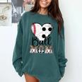 Ball Mom Heart Soccer Baseball Mom Comfort Colors Sweatshirt Chalky Mint Ball Mom Heart Soccer Baseball Mom Comfort Colors Sweatshirt Chalky Mint