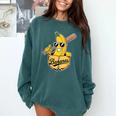 Banana Baseball Fruit Comfort Colors Sweatshirt Chalky Mint Banana Baseball Fruit Comfort Colors Sweatshirt Chalky Mint