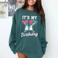 Baseball 11 Year Old Ice Cream Drip 11th Birthday Boys Comfort Colors Sweatshirt Chalky Mint Baseball 11 Year Old Ice Cream Drip 11th Birthday Boys Comfort Colors Sweatshirt Chalky Mint