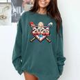 Baseball 2026 Ice Cream Drip Bats For Boys Birthday Graphic Comfort Colors Sweatshirt Chalky Mint Baseball 2026 Ice Cream Drip Bats For Boys Birthday Graphic Comfort Colors Sweatshirt Chalky Mint