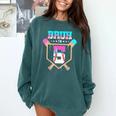 Baseball 5 Year Old Ice Cream Drip 5th Birthday Boys Player Comfort Colors Sweatshirt Chalky Mint Baseball 5 Year Old Ice Cream Drip 5th Birthday Boys Player Comfort Colors Sweatshirt Chalky Mint