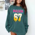 Baseball 6 7 Ice Cream Drip Number 67 Six Seven Meme Comfort Colors Sweatshirt Chalky Mint Baseball 6 7 Ice Cream Drip Number 67 Six Seven Meme Comfort Colors Sweatshirt Chalky Mint