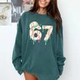 Baseball 67 Drip Six Seven Baseball Dripping Boys Kids Comfort Colors Sweatshirt Chalky Mint Baseball 67 Drip Six Seven Baseball Dripping Boys Kids Comfort Colors Sweatshirt Chalky Mint