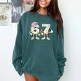 Baseball 67 Dripping Six Seven Drip Meme Ice Cream Boy Comfort Colors Sweatshirt Chalky Mint Baseball 67 Dripping Six Seven Drip Meme Ice Cream Boy Comfort Colors Sweatshirt Chalky Mint