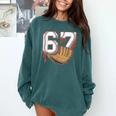 Baseball 67 Six Seven Alpha Slang 6 7 Meme Kids Teachers Boy Comfort Colors Sweatshirt Chalky Mint Baseball 67 Six Seven Alpha Slang 6 7 Meme Kids Teachers Boy Comfort Colors Sweatshirt Chalky Mint