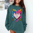 Baseball Boys Ice Cream Drip Baseball Comfort Colors Sweatshirt Chalky Mint Baseball Boys Ice Cream Drip Baseball Comfort Colors Sweatshirt Chalky Mint