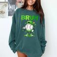 Baseball Bruh Drip Ice Cream Youth Boy St Patricks Day Comfort Colors Sweatshirt Chalky Mint Baseball Bruh Drip Ice Cream Youth Boy St Patricks Day Comfort Colors Sweatshirt Chalky Mint