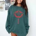 Baseball Cross Bats Pitcher Jesus Faith Comfort Colors Sweatshirt Chalky Mint