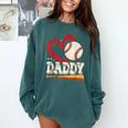 Baseball Daddy Baseball Heart Family Matching Comfort Colors Sweatshirt Chalky Mint Baseball Daddy Baseball Heart Family Matching Comfort Colors Sweatshirt Chalky Mint