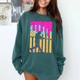 Baseball Drip Bat Boys Ice Cream American Flag 4th Of July Comfort Colors Sweatshirt Chalky Mint Baseball Drip Bat Boys Ice Cream American Flag 4th Of July Comfort Colors Sweatshirt Chalky Mint