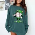 Baseball Drip For Boys Ice Cream Drip Baseball Player Comfort Colors Sweatshirt Chalky Mint Baseball Drip For Boys Ice Cream Drip Baseball Player Comfort Colors Sweatshirt Chalky Mint