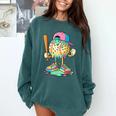 Baseball Drip For Boys Ice Cream Drip Baseball Sport Comfort Colors Sweatshirt Chalky Mint Baseball Drip For Boys Ice Cream Drip Baseball Sport Comfort Colors Sweatshirt Chalky Mint