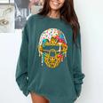 Baseball Drip For Boys Ice Cream Drip Youth Boys Catcher's Comfort Colors Sweatshirt Chalky Mint Baseball Drip For Boys Ice Cream Drip Youth Boys Catcher's Comfort Colors Sweatshirt Chalky Mint