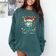 Baseball Drip Boys Youth Santa Christmas Baseball Comfort Colors Sweatshirt Chalky Mint Baseball Drip Boys Youth Santa Christmas Baseball Comfort Colors Sweatshirt Chalky Mint