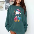 Baseball Drip Number 67 Six Seven Meme Ice Cream Dripping Comfort Colors Sweatshirt Chalky Mint