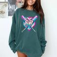 Baseball Dripping 67 Home Plate Six Seven Boy Kids Sports Comfort Colors Sweatshirt Chalky Mint Baseball Dripping 67 Home Plate Six Seven Boy Kids Sports Comfort Colors Sweatshirt Chalky Mint