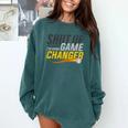 Baseball Fan Shut Up I'm Doing Game Changer Premium Tri-Blend Comfort Colors Sweatshirt Chalky Mint Baseball Fan Shut Up I'm Doing Game Changer Premium Tri-Blend Comfort Colors Sweatshirt Chalky Mint