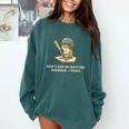 Baseball Frog Saying Batting Retro Artwork Comfort Colors Sweatshirt Chalky Mint Baseball Frog Saying Batting Retro Artwork Comfort Colors Sweatshirt Chalky Mint