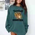 Baseball Godmother Leopard Heart Baseball Mom Game Day Comfort Colors Sweatshirt Chalky Mint Baseball Godmother Leopard Heart Baseball Mom Game Day Comfort Colors Sweatshirt Chalky Mint