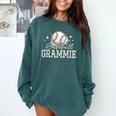 Baseball Grammie Sport Baseball Player Comfort Colors Sweatshirt Chalky Mint Baseball Grammie Sport Baseball Player Comfort Colors Sweatshirt Chalky Mint