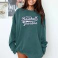 Baseball Grandma Graphic Comfort Colors Sweatshirt Chalky Mint Baseball Grandma Graphic Comfort Colors Sweatshirt Chalky Mint