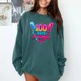 Baseball Ice Cream Drip 100 Days Of School Boys Girls 100th Comfort Colors Sweatshirt Chalky Mint Baseball Ice Cream Drip 100 Days Of School Boys Girls 100th Comfort Colors Sweatshirt Chalky Mint