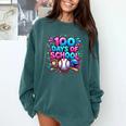 Baseball Ice Cream Drip 100 Days Of School Student Teacher Comfort Colors Sweatshirt Chalky Mint Baseball Ice Cream Drip 100 Days Of School Student Teacher Comfort Colors Sweatshirt Chalky Mint