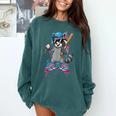 Baseball Ice Cream Drip For Boys And Girls Batter Game Day Comfort Colors Sweatshirt Chalky Mint