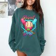 Baseball Ice Cream Drip Number 67 Player 67 Respect The Drip Comfort Colors Sweatshirt Chalky Mint