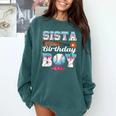 Baseball Ice Cream Drip Sista Of The Birthday Boy Comfort Colors Sweatshirt Chalky Mint Baseball Ice Cream Drip Sista Of The Birthday Boy Comfort Colors Sweatshirt Chalky Mint