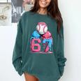 Baseball Ice Cream Drip Six Seven Gen Alpha Meme 67 Comfort Colors Sweatshirt Chalky Mint Baseball Ice Cream Drip Six Seven Gen Alpha Meme 67 Comfort Colors Sweatshirt Chalky Mint