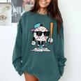 Baseball Ice Cream Drip Sports Boys Kids Youth Men Comfort Colors Sweatshirt Chalky Mint Baseball Ice Cream Drip Sports Boys Kids Youth Men Comfort Colors Sweatshirt Chalky Mint