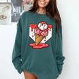 Baseball Ice Cream Drip Baseball Strawberry For Youth Red Comfort Colors Sweatshirt Chalky Mint Baseball Ice Cream Drip Baseball Strawberry For Youth Red Comfort Colors Sweatshirt Chalky Mint