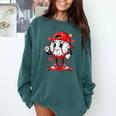 Baseball Ice Cream Valentine Dripping Game Day Men Boys Kids Comfort Colors Sweatshirt Chalky Mint Baseball Ice Cream Valentine Dripping Game Day Men Boys Kids Comfort Colors Sweatshirt Chalky Mint