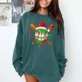 Baseball Lifestyle Apparel Youth Christmas Baseball Drip Comfort Colors Sweatshirt Chalky Mint Baseball Lifestyle Apparel Youth Christmas Baseball Drip Comfort Colors Sweatshirt Chalky Mint