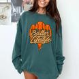 Baseball Lifestyle Home Plate Orange Ice Cream Drip Men Boys Comfort Colors Sweatshirt Chalky Mint Baseball Lifestyle Home Plate Orange Ice Cream Drip Men Boys Comfort Colors Sweatshirt Chalky Mint