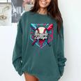 Baseball Lifestyle Shirt Youth Baseball Drip Icecream Boys Comfort Colors Sweatshirt Chalky Mint