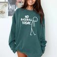 Baseball Lover Sad Stick No Baseball Today Comfort Colors Sweatshirt Chalky Mint Baseball Lover Sad Stick No Baseball Today Comfort Colors Sweatshirt Chalky Mint
