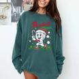Baseball Mama Christmas Santa Hat Xmas Softball Mom Comfort Colors Sweatshirt Chalky Mint Baseball Mama Christmas Santa Hat Xmas Softball Mom Comfort Colors Sweatshirt Chalky Mint