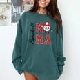 Baseball Mama Baseball Mom Game Day Senior Night Comfort Colors Sweatshirt Chalky Mint