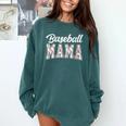 Baseball Mama Baseball Mom Women Proud Retro Comfort Colors Sweatshirt Chalky Mint Baseball Mama Baseball Mom Women Proud Retro Comfort Colors Sweatshirt Chalky Mint