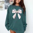 Baseball Mom Coquette Bow Baseball Mama Comfort Colors Sweatshirt Chalky Mint Baseball Mom Coquette Bow Baseball Mama Comfort Colors Sweatshirt Chalky Mint