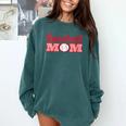 Baseball Mom Cute Mother Fans Baseball Graphic Comfort Colors Sweatshirt Chalky Mint Baseball Mom Cute Mother Fans Baseball Graphic Comfort Colors Sweatshirt Chalky Mint